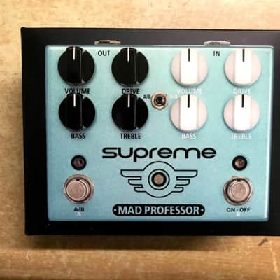 Mad Professor Supreme 2 Channel Overdrive Pedal w/ Original box & paperwork image 1