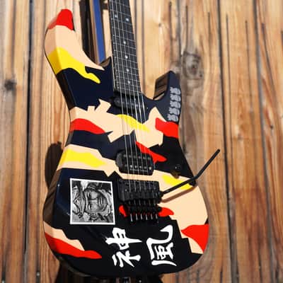 ESP CUSTOM SHOP George Lynch Kamikaze-I Custom (8.25 lbs Swamp Ash body) 6-String Electric Guitar w/ Case image 11