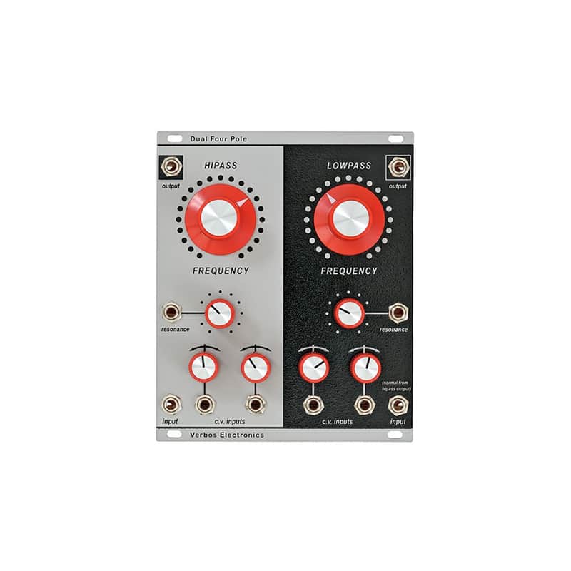 Verbos Electronics Dual Four Pole Eurorack Filter Module image 1