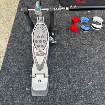 Pearl P2002C PowerShifter Eliminator Strap-Drive Double Bass Drum Pedal 2010s - Chrome / Black image 3