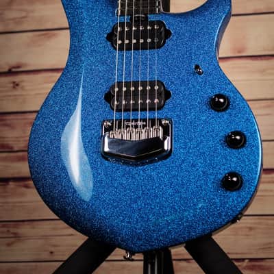 Ernie Ball Music Man Majesty Marine Blue Sparkle Limited Edition 6-String (Signed By Petrucci) 2018 image 2