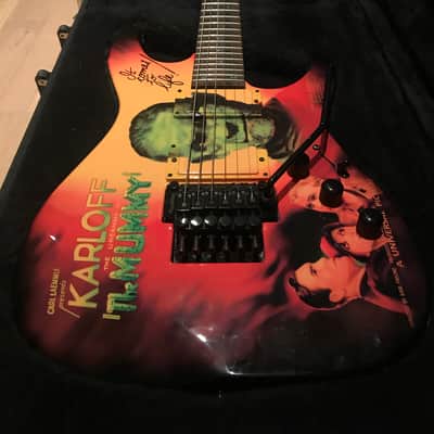 RARE! ESP KH-2 MUMMY Kirk Hammett signature image 1