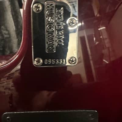 Ernie Ball Music Man John Petrucci Signature JP6 Figured Top 2020 - 2021 - Dragon Blood Flame image 6