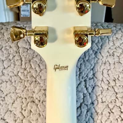 Gibson LES PAUL CUSTOM 2018 - ALPINE WHITE image 6