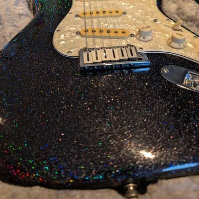 Fender Custom Shop American Classic Stratocaster – Black Haloflake (Corona) image 1