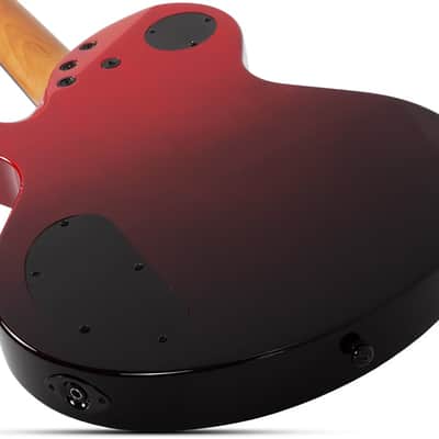Schecter 3960-SHC Solo-II Standard 6 String RH Electric Guitar - Blood Burst image 9
