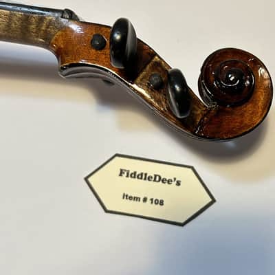 Vintage 4/4 Violin Henri Farny & Cie around 1920 - Varnished Maple & Spruce image 10