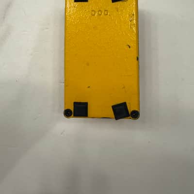 DOD Digitech 250 Overdrive Preamp 1980’s Yellow Vintage Guitar Effect Pedal image 6