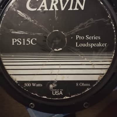 Fender Bassman compact 15"  Bass or guitar CARVIN 500 watt speaker image 13