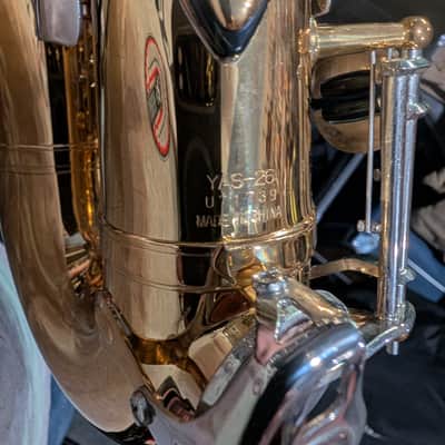Yamaha YAS26 - Standard Alto Saxophone Brass image 9