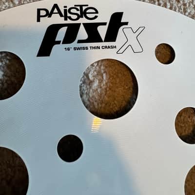 Paiste PSTX 16" Swiss Thin Crash 2022 - White image 2