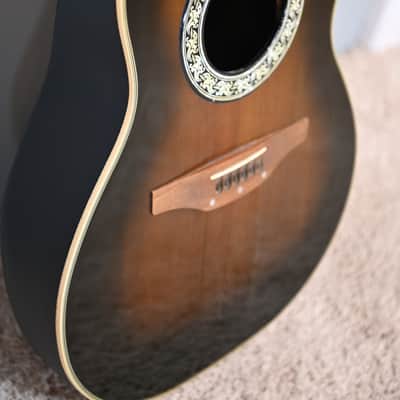 Ovation 1155 Custom Balladeer 12-String 1980s - Sunburst - w/ OHSC image 5