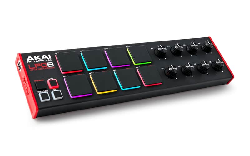 AKAI LPD8 MK2 Laptop Pad Controller OPEN BOX Display model image 1