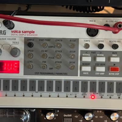 Korg Volca Sample Digital Sample Sequencer 2010s - White