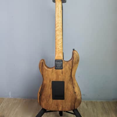 2015 Schecter USA Custom Shop Dream Machine II Natural Satin Black Limba HSS #15-02005 image 3