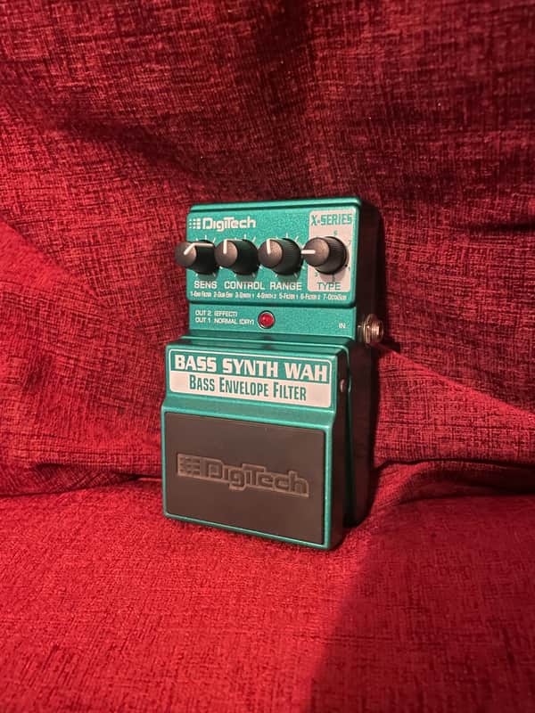DigiTech X-Series Bass Synth Wah Envelope Filter 2010s - Green image 1