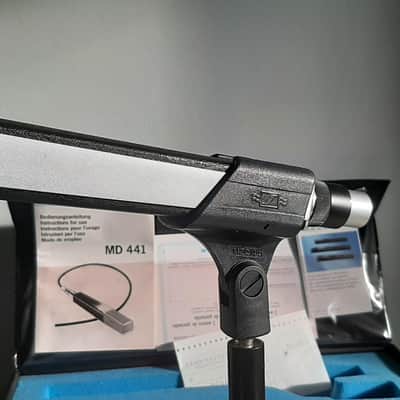 Sennheiser MD 441U Supercardioid Dynamic Microphone 1971 - Present - Black image 9