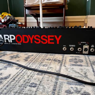 ARP 2823 Odyssey Mark III Monophonic Analog Synthesizer 1979 - 1981 - Black / Orange image 8