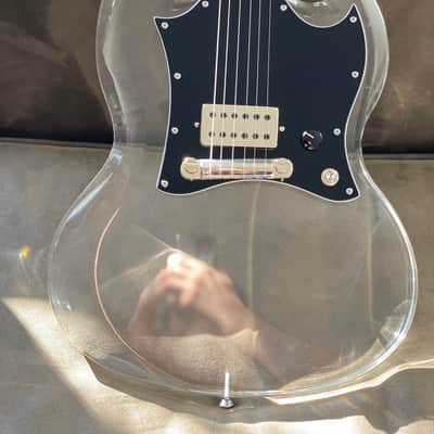 SMG Scale Model Guitars Lucite SG Acrylic Lucite image 13