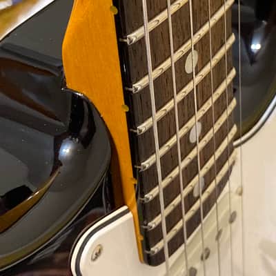 2020 Fender Custom Shop Custom 60's Stratocaster 2020 3 Tone Sunburst image 9
