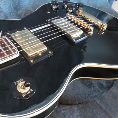 Vintage Aria Deluxe Les Paul copy 1970s - Black image 3