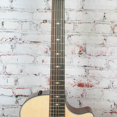 Taylor - (2025) 354ce - 12 String Acoustic-Electric Guitar -Sapele/Sitka - V-Class Bracing - Natural - w/ Hardshell Case - x5054 image 3
