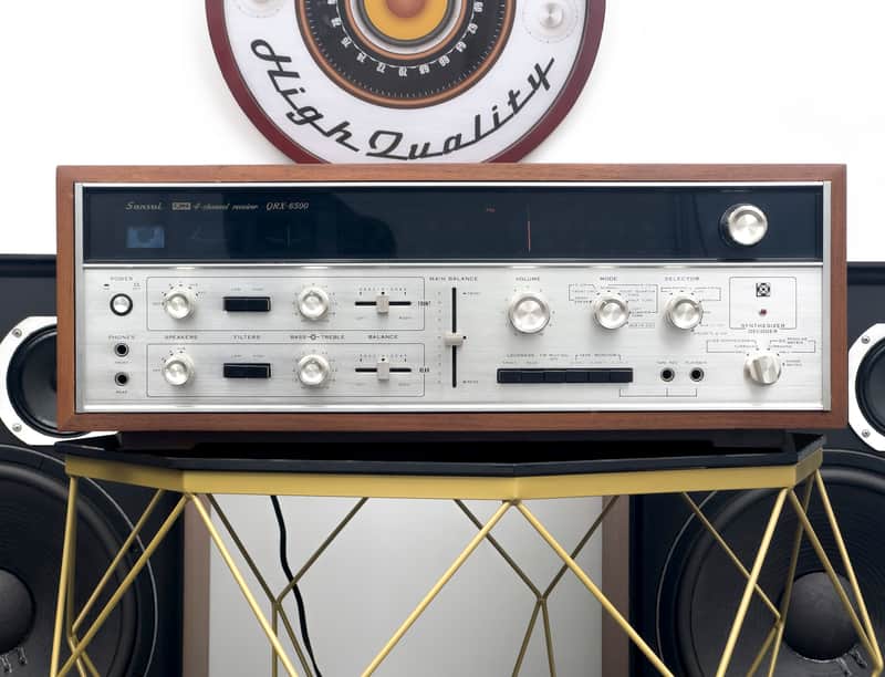 Sansui QRX-6500 Quadraphonic Receiver – Clearance Sale – Sold As-Is image 1