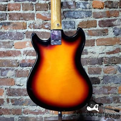 Harmony H-801 Electric Guitar (1970s, Sunburst) image 14