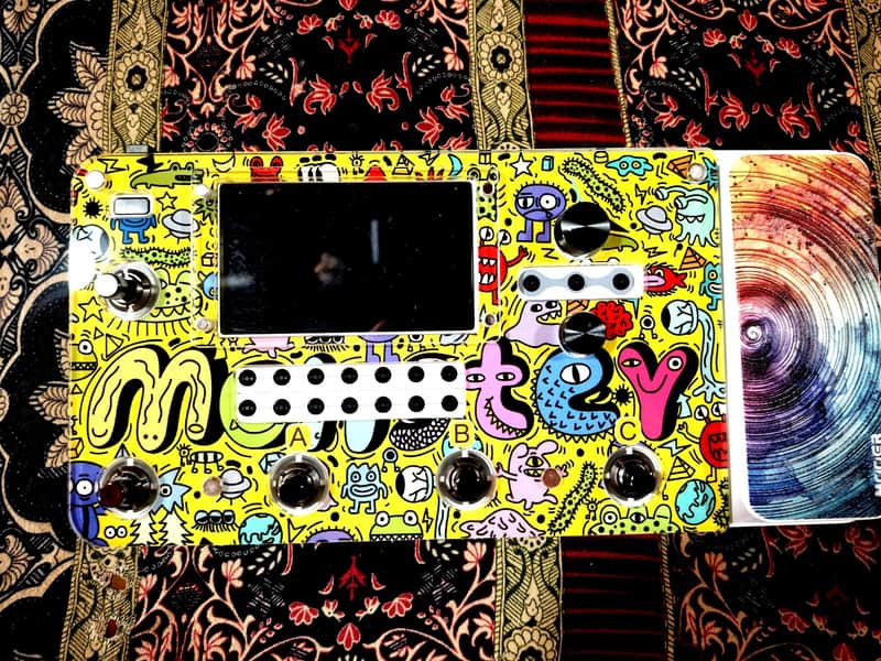 Tonevo Graffiti Acrylic Protection Cover for MOOER GE1000/GE1000Li Pedal, Price include the import duty to US buyer image 1