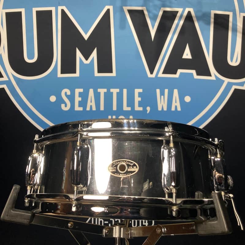 1979 Slingerland 5×14″ Festival Model No. 141 Chrome Over Wood