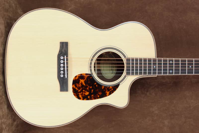 Larrivee OMV-44RE Orchestra Cutaway Rosewood LR Bagg’s Element VTC High Gloss - Natural image 1
