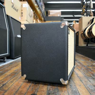 Mesa Boogie Custom 1 x 12 Vintage Boogie Thiele 1 x 12-inch Speaker Cabinet Black Bronco w/Wicker Grille image 2