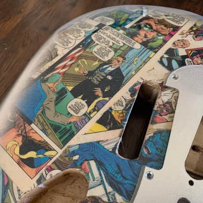 Fender Stratocaster 2020 Comic book silver burst image 4