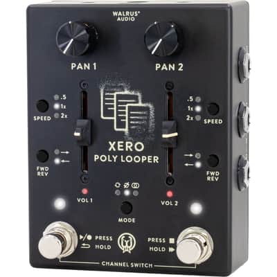 Walrus Audio Xero Polylooper Pedal, Black image 3