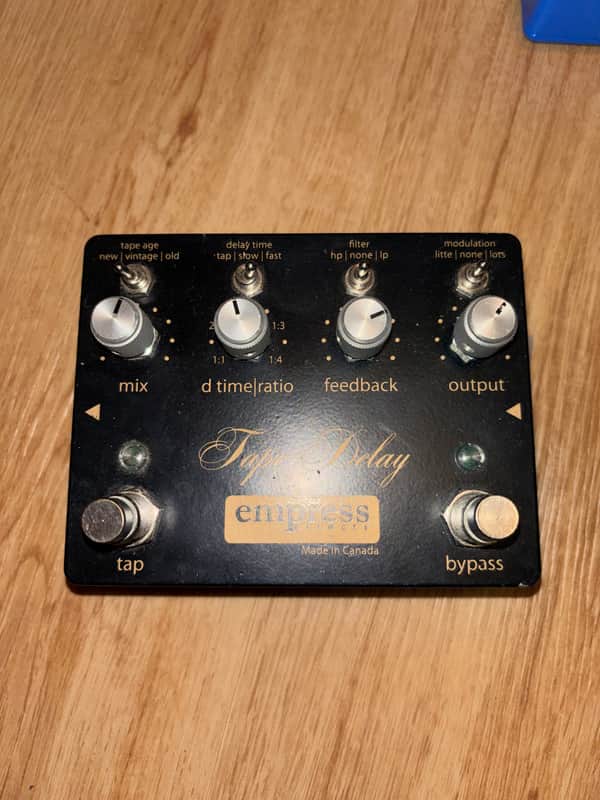 Empress Tape Delay Pedal | Reverb Canada
