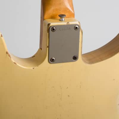 Fender Telecaster Owned and Used by Mike Bloomfield Solid Body Electric Guitar (1963), ser. #L11155, brown tolex hard shell case. image 14