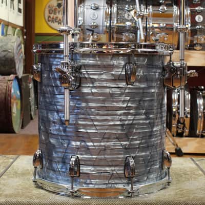 Ludwig Classic Maple Outfit in Sky Blue Pearl 14x20 8x12 14x14 image 11