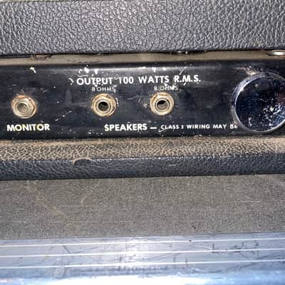 Aims VT-100 6550 Vintage Tube Amplifier Head Serviced & Ready VIDEO image 9