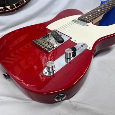 Fender American Standard Telecaster Tele Crimson Red Electric Guitar - Pickups have been Replaced with Seymour Duncan APTL-1/APTR-1 image 17