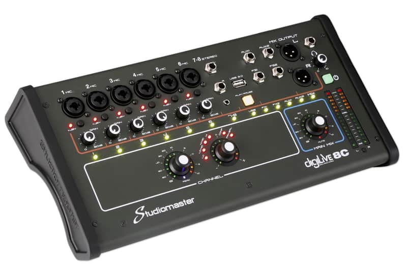 Studiomaster DIGILIVE 8C Digital Mixer image 1