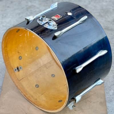 Vintage Premier 1960's 20" Bass Drum Blue for Drum Set Kick Kit image 4