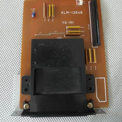 Korg 90' M1 M1R synth KLM-1264B PCM Card slot