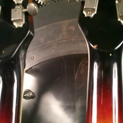 Mosrite Joe Maphis Double Neck 1960s - Tobacco Burst image 14
