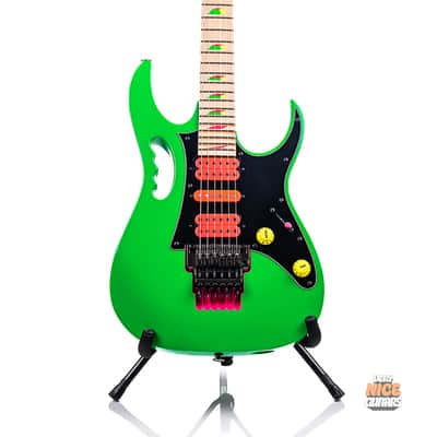 Ibanez JEM777 30th Anniversary Steve Vai - Loch Ness Green image 1