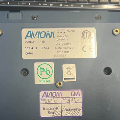 Aviom A-16II Personal Mixer - 9 Available image 4