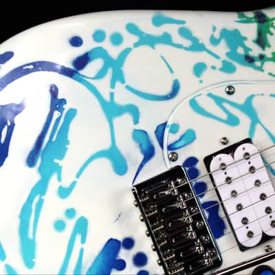 Custom Painted and Upgraded Kramer Focus VT-211S  With Matching Headstock image 8