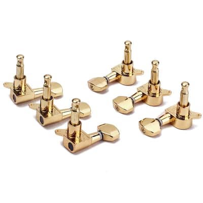 6 Guitar Tuners 3L 3R String Tuning Key Pegs Machine Heads,For Lp Sg Style Electric Guitars image 3