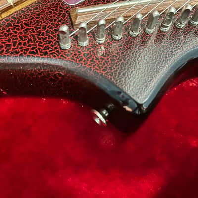 Coral Vincent Bell Electric Sitar 1967 - 1969 - Red Crackle image 3