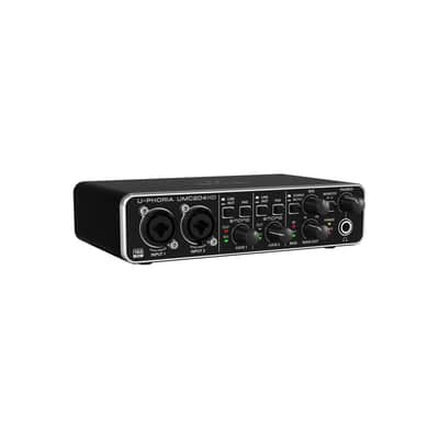 Behringer U-Phoria UMC204HD Audiophile 2x4 USB Audio/MIDI Interface with MIDAS Mic Preamplifiers, 24-Bit/192kHz Resolution image 3