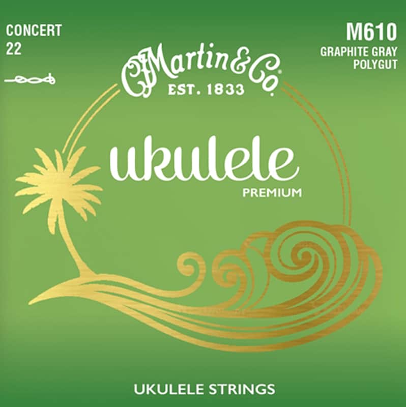 Martin M610 Ukulele Premium Strings Concerto Polygut 22.8/23.6 image 1